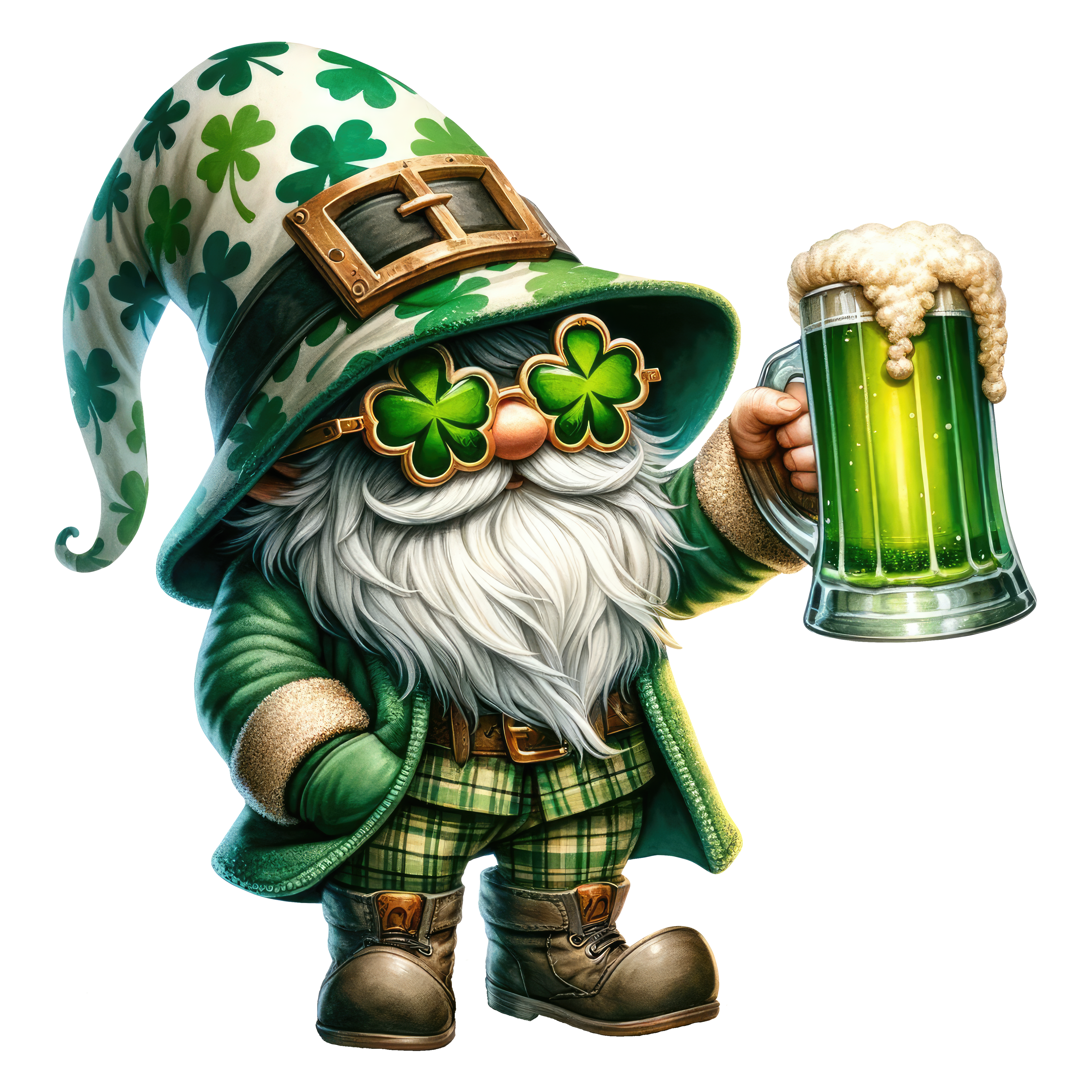 St Patrick's Day Gnome #4